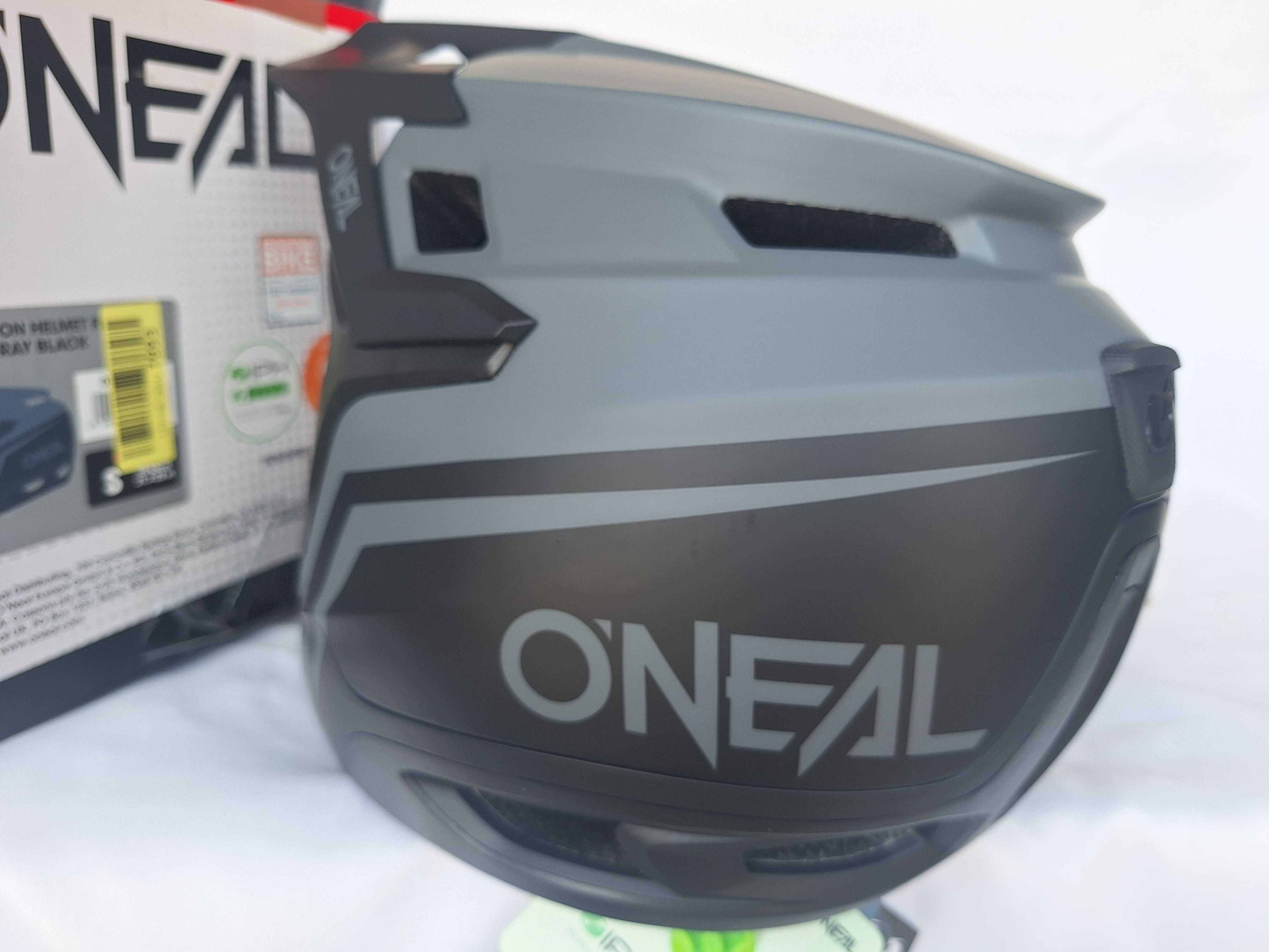 Kask fullface O'Neal Transition Helmet V23 Flash Black Gray S 55-56cm