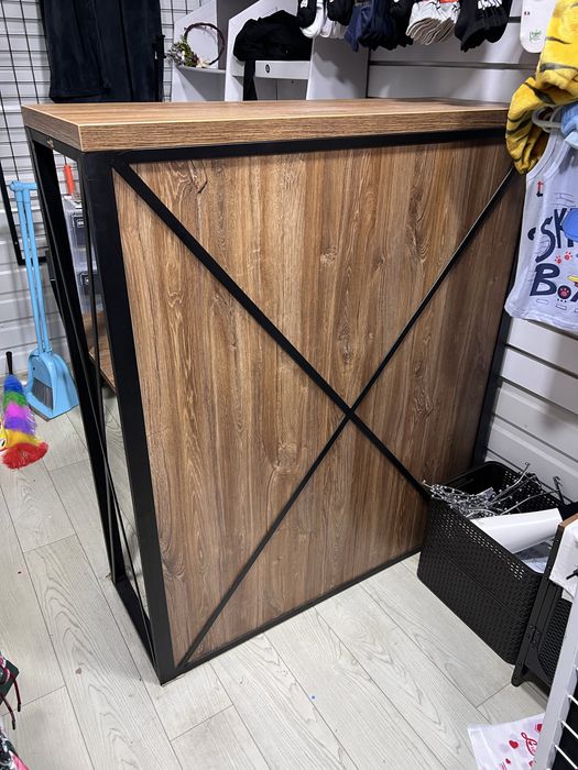 Рецепция, стойка барная, рецепція, барна стійка, лофт стиль