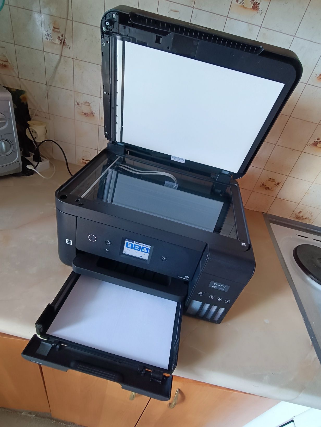 Принтер Epson EcoTank ET-4750 СНПЧ(МФУ,Wi-Fi)