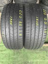 Шини резина 225 55 18 Hankook 5-6mm 2шт. Лето летние