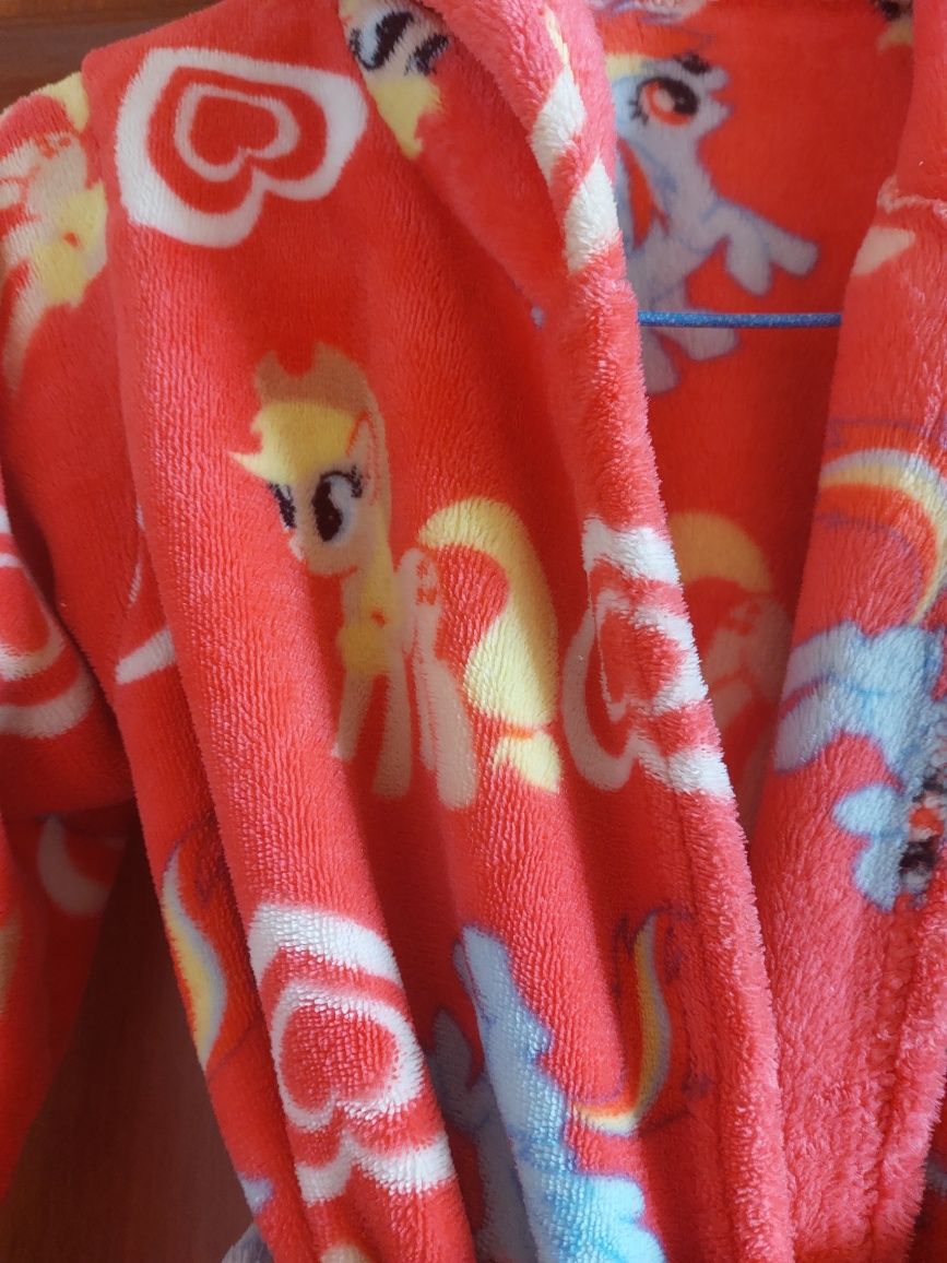 Детский махровый банный халат