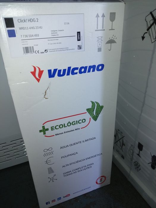 Esquentador Vulcano, 11L novo