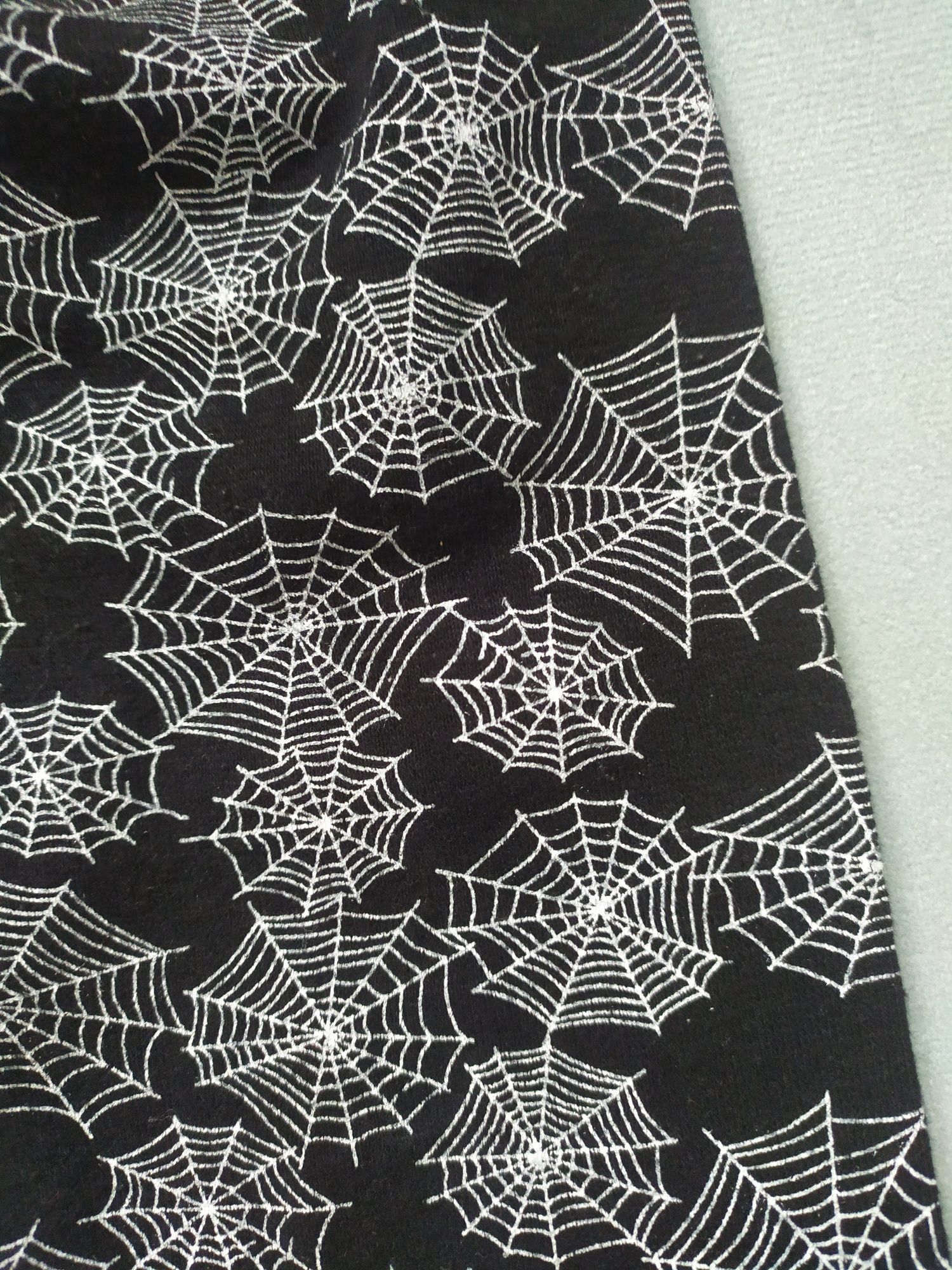 Zestaw Halloween - bluzka H&M + getry r. 122/128