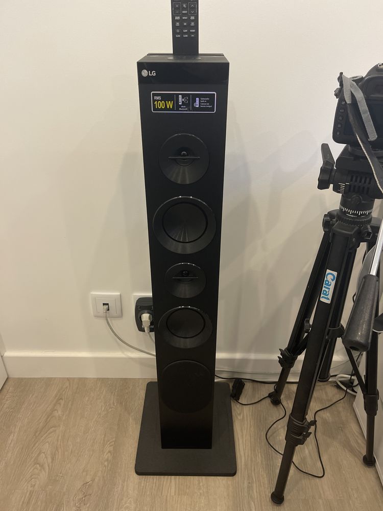 Coluna vertical audio LG