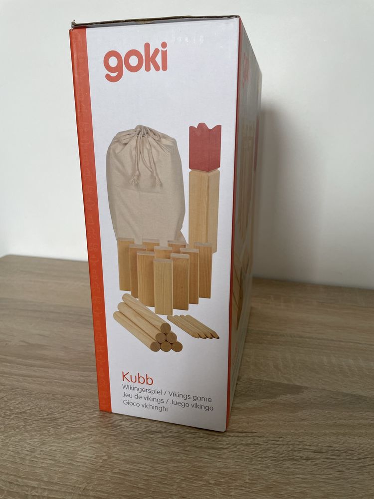 GOKI Kubb Viking game NOWA!