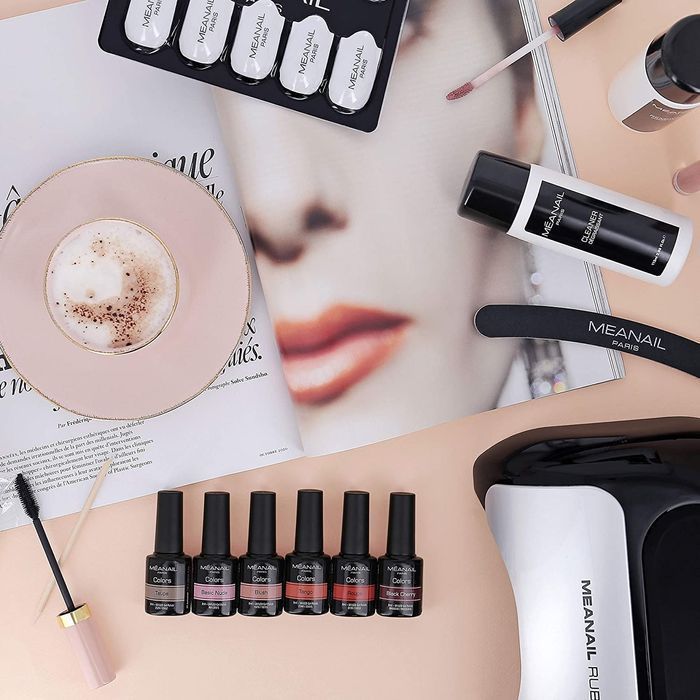 Lâmpada UV e LED 48W - Conjunto kit completo de gel para manicure