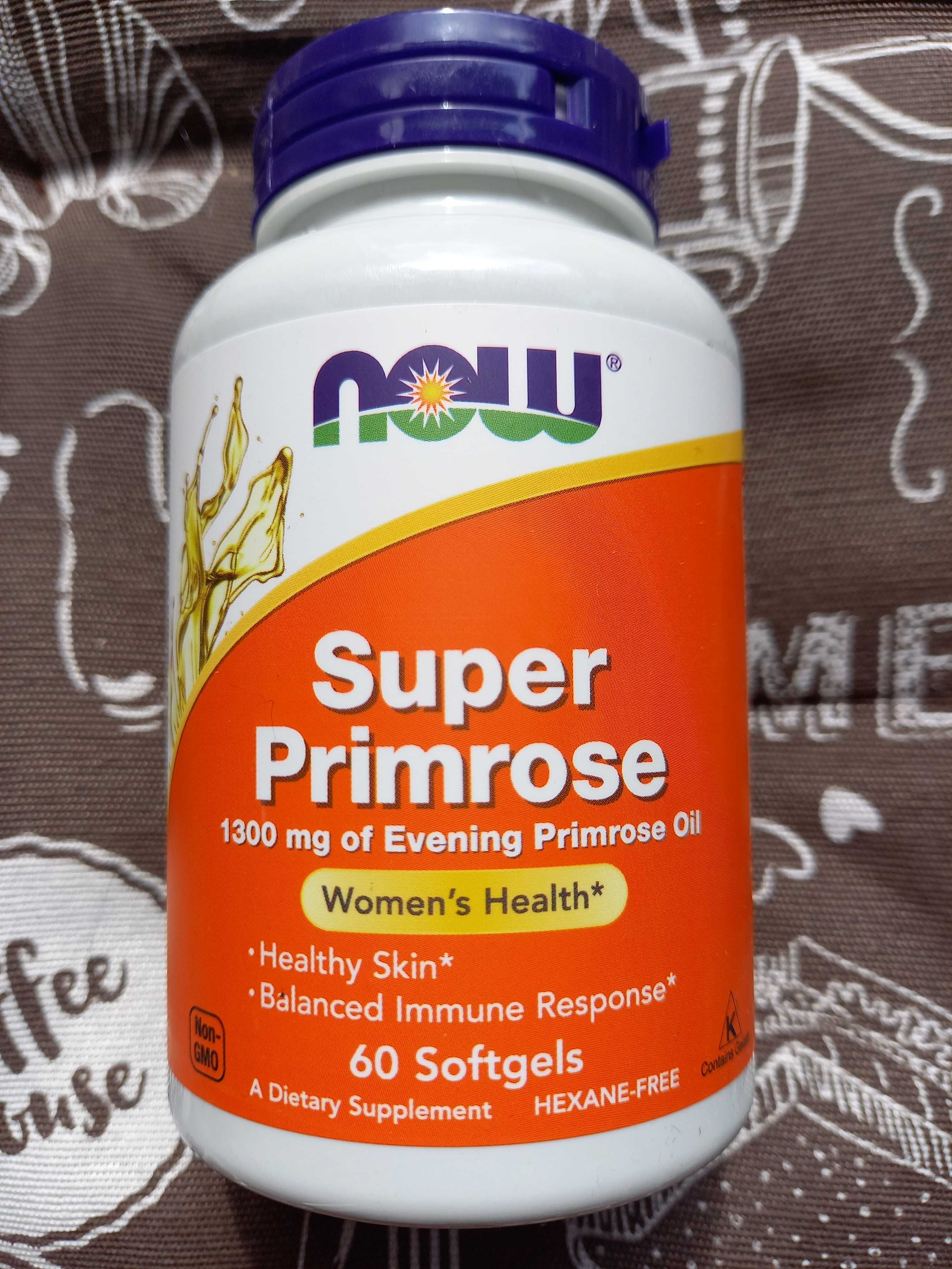 Now Foods Super Primrose масло примулы вечерней примула вечірня жіночі
