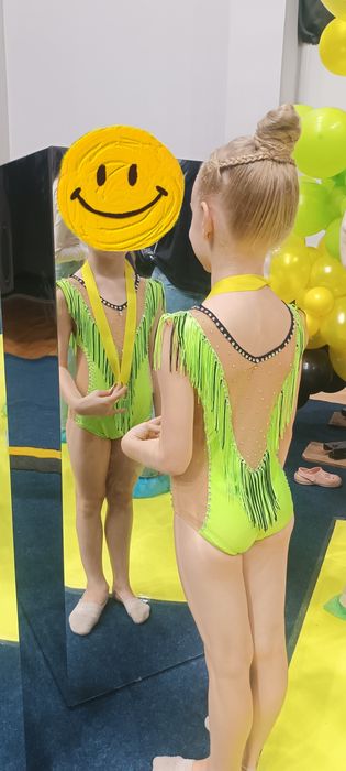 Купальник на 5-6-7 років художня гімнастика