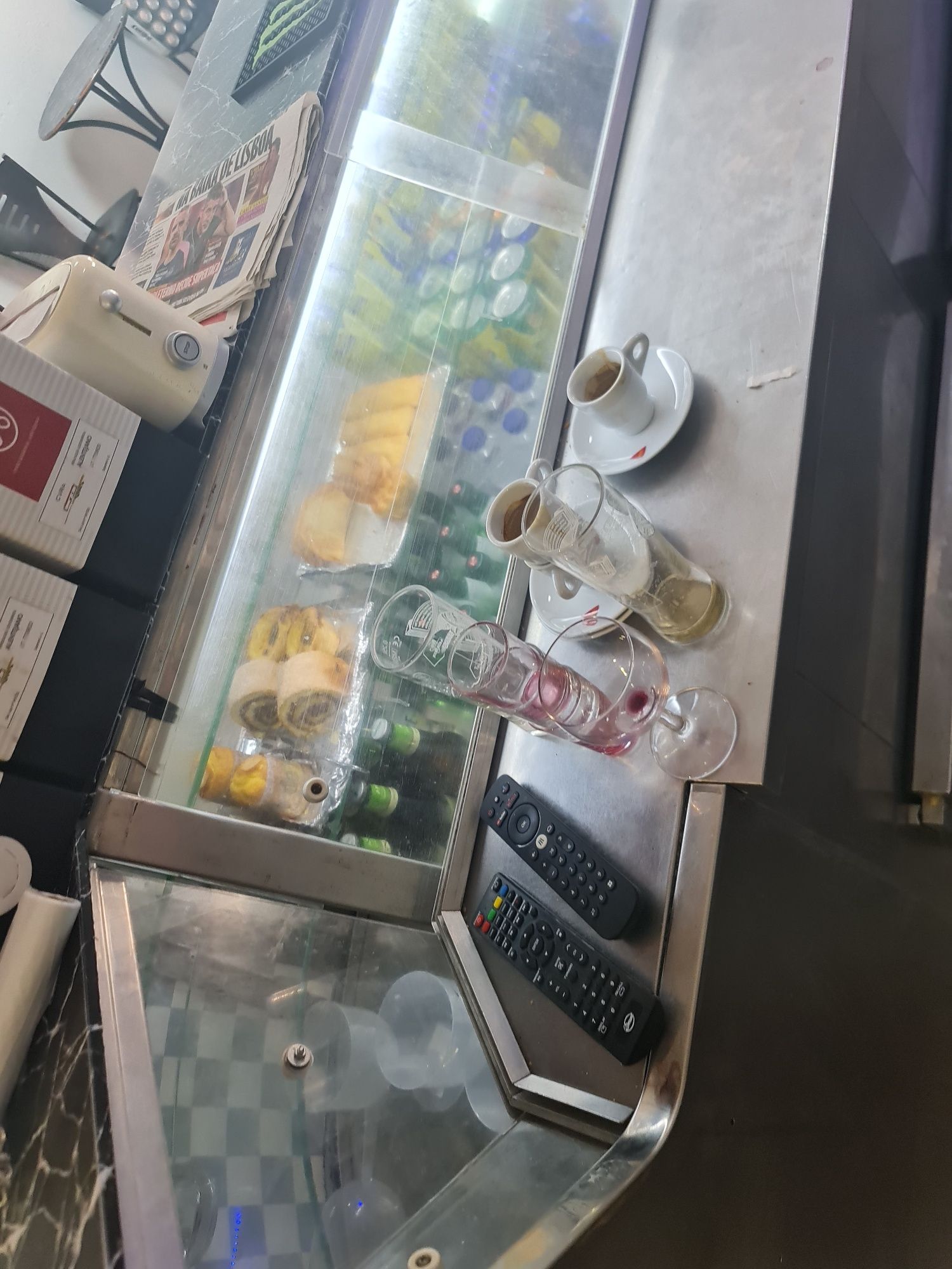 Balcão para restauração
