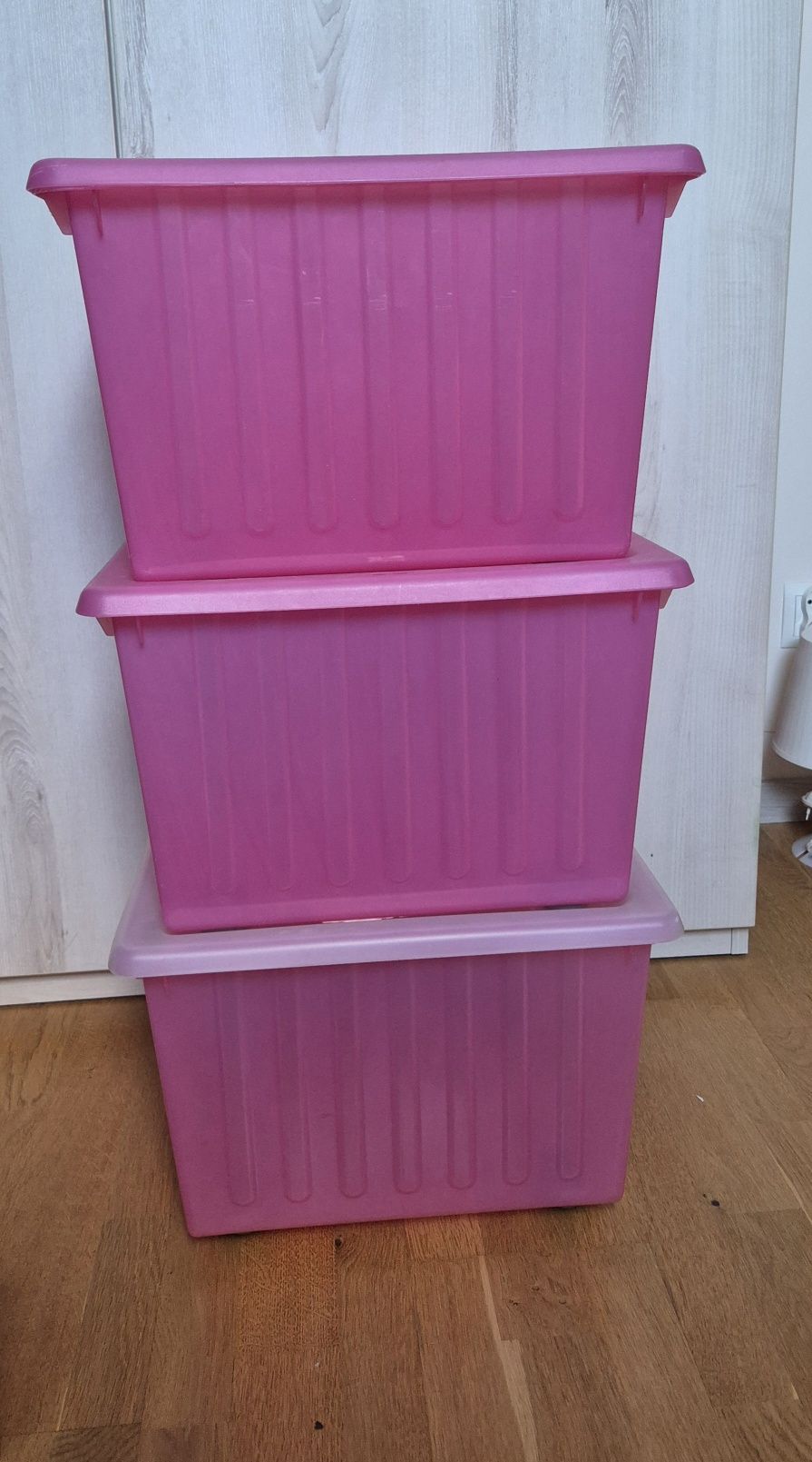 Pojemniki Vessla Ikea 3 sztuki