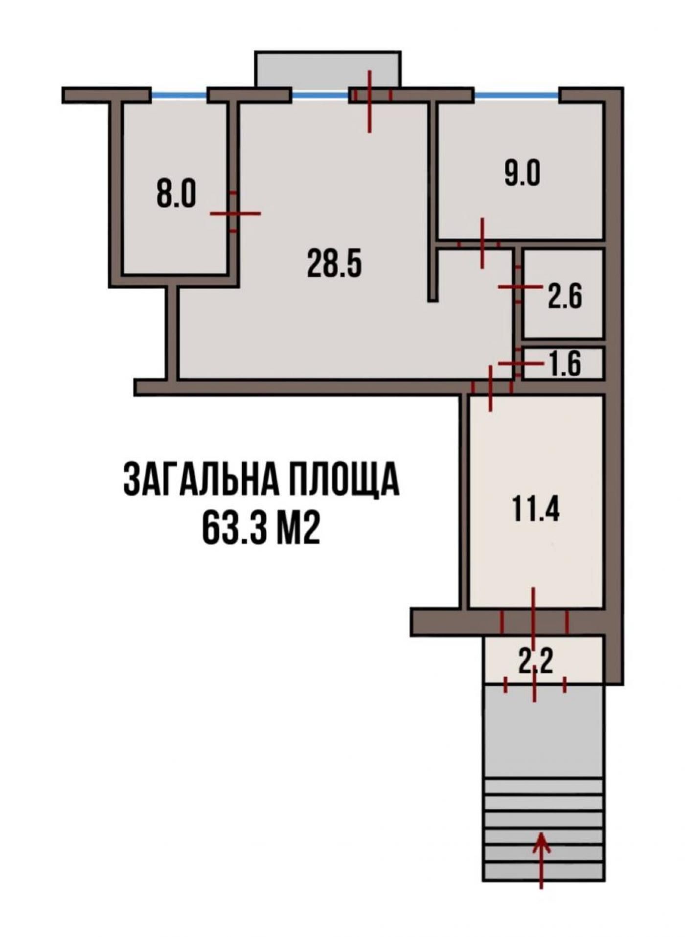 Оренда приміщення у центрі Хортицького району, вул. Героїв 93 бригади
