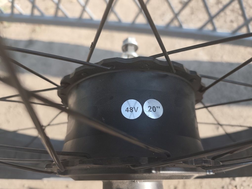 Колеса, обода фетбайка з мотор-колесом MXUS XF15FAT 48V 750W