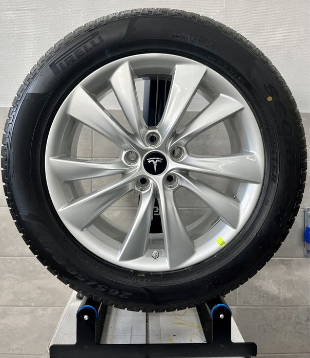 Koła Zimowe 19 Tesla Model X P75 Nowe 265/50R19 Oryginalne