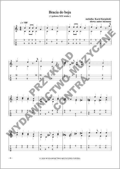 Pieśni pariotyczne na ukulele (nuty + tabulatury)