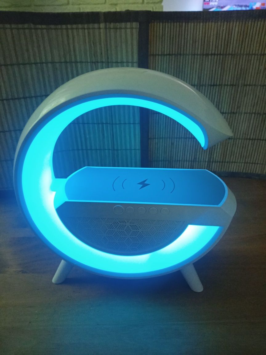 Głośnik bluetooth lampka nocna