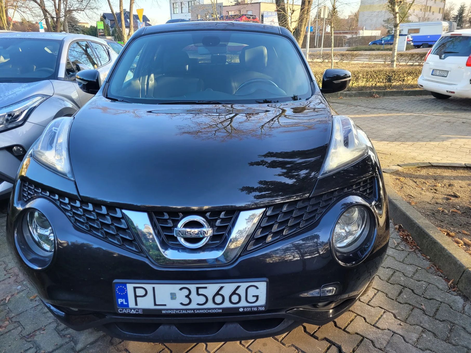 Nissan Juke Nissan Juke Nissan Juke 1.6 Acenta XTronic, benzyna+LPG, automat, 2017