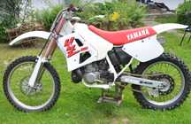 Yamaha YZ250, 1990r odrestałrowana zamianą
