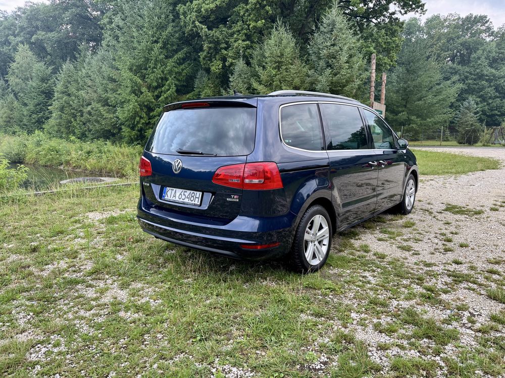 VW SHARAN 7os, webasto, hak,