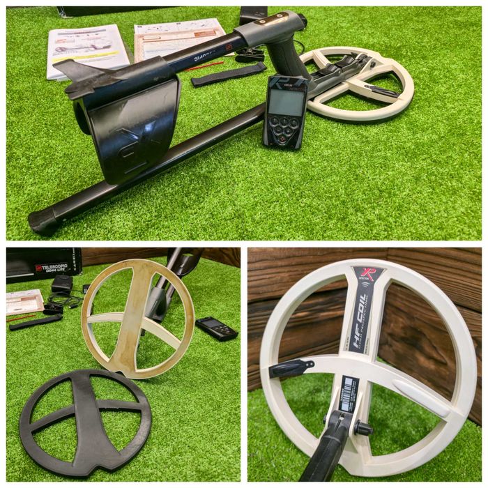 Металошукач XP DEUS 22.5 HF RC з блондинкою