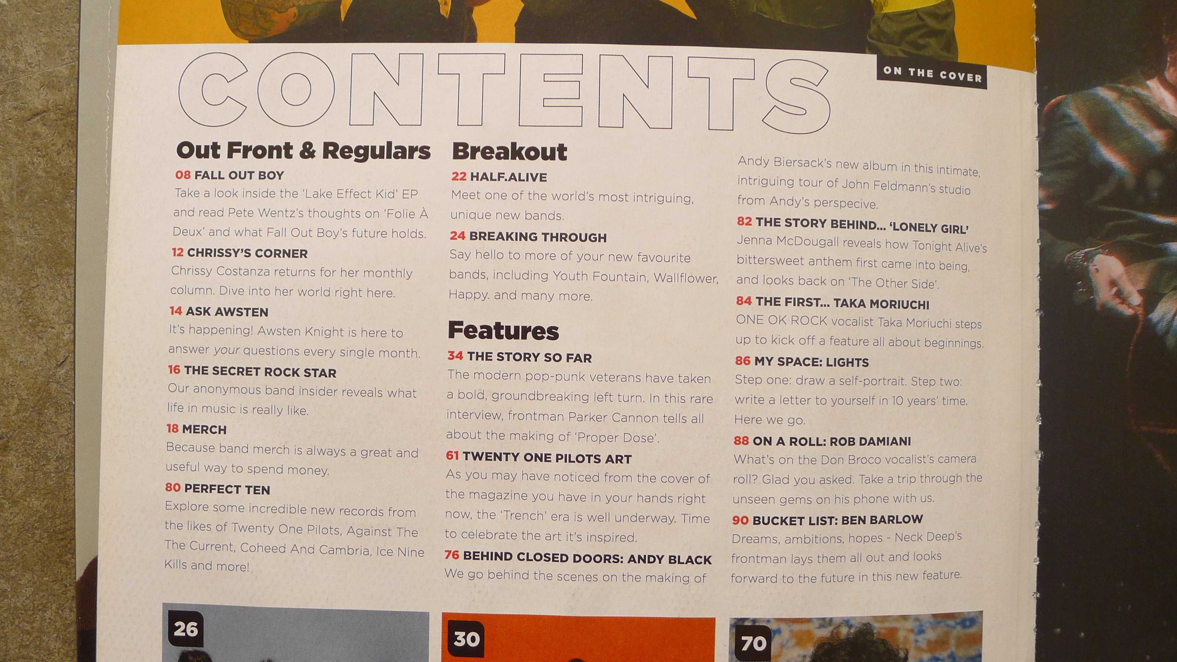 Edição tripla especial de Rock Sound Magazine