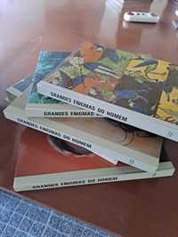 Conjunto de livros "Grandes Enigmas do Homem"