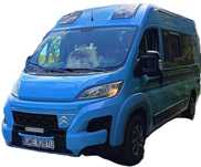 Citroen jumper kamper z wysuwaną ścianą slide out krótki