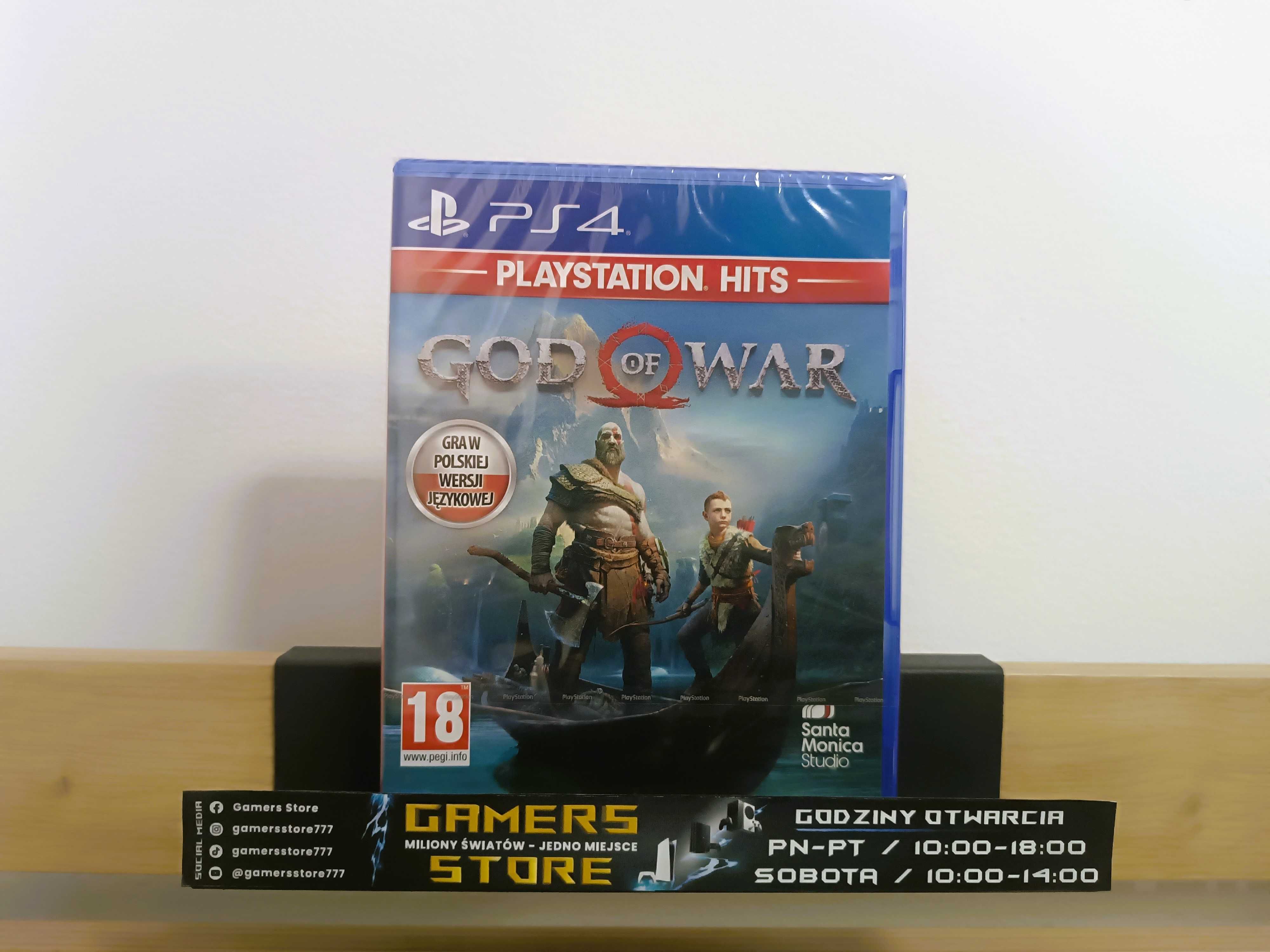 God of War - PlayStation 4 - NOWA, W FOLII - GAMERS STORE