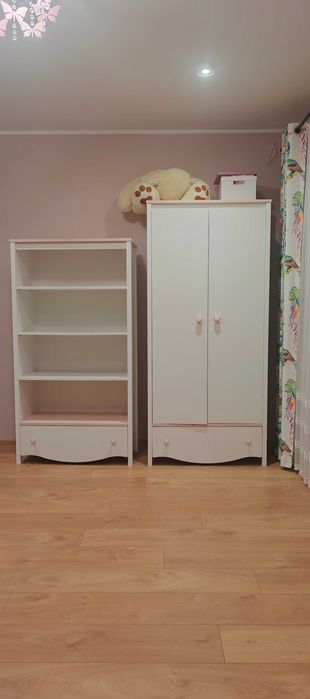 Meble pokojowe szafa + słupek