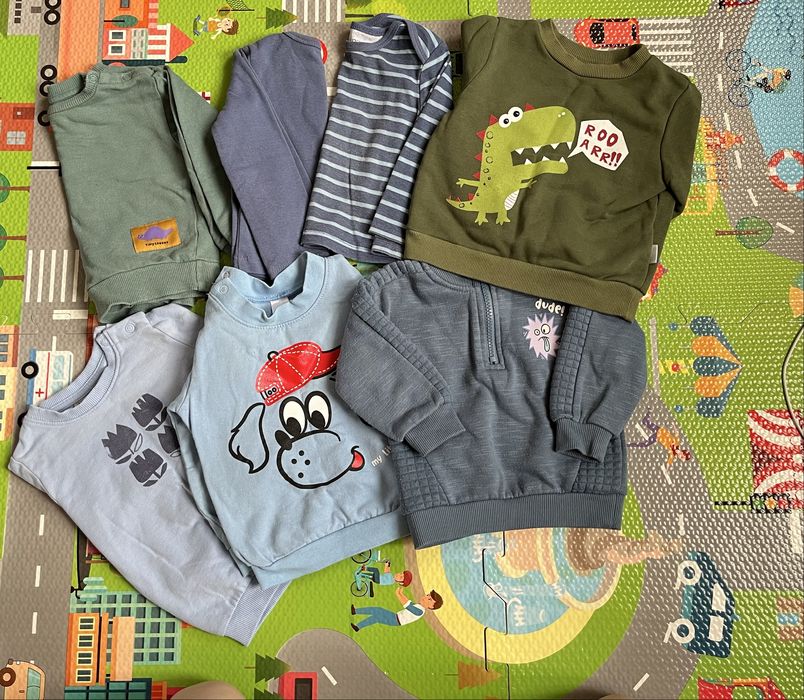 Лот брендових речей 74,80 см. Штани, лонг, джинси.