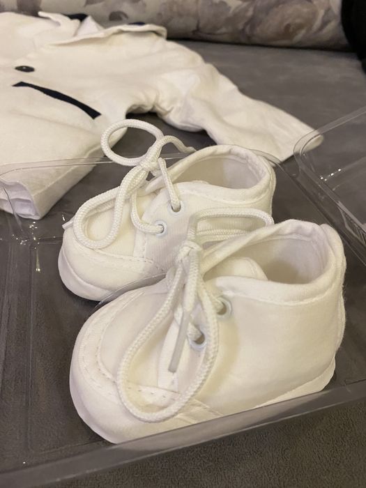 komplecik chrzcielny dla chłopca