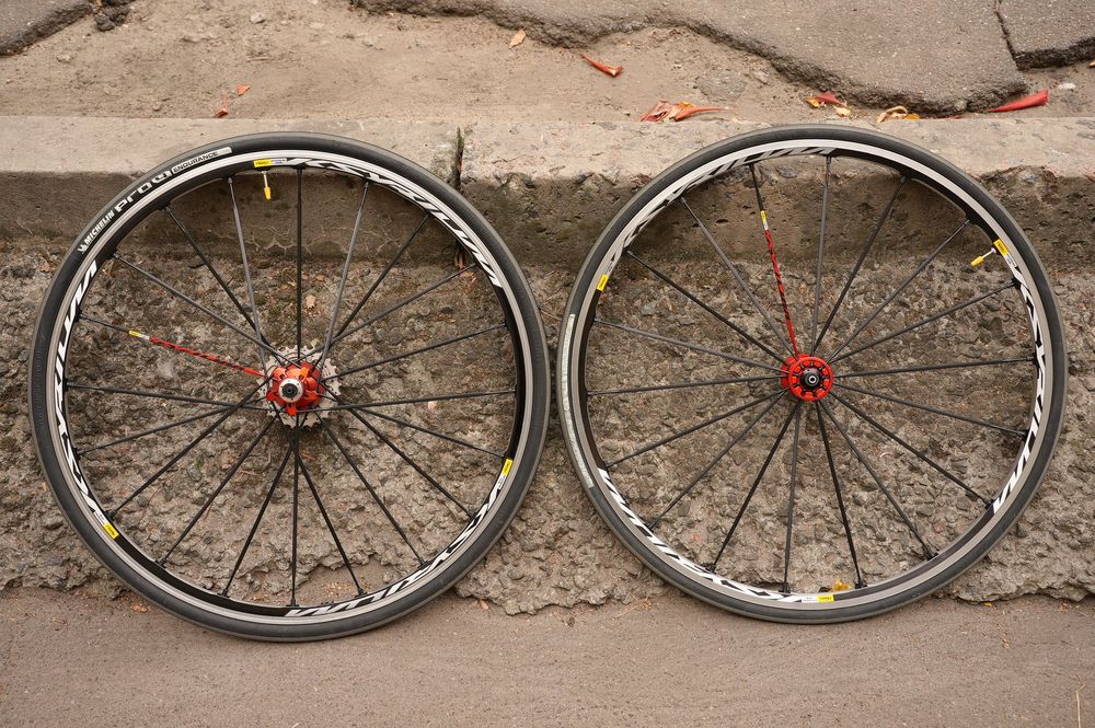 Вилсет(велоколеса+эксцентрики)шосейный Mavic Ksyrium SL, 28", 622*15 c