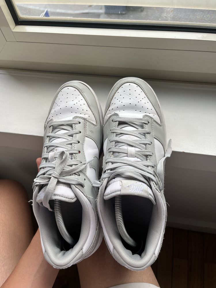 Nike dunk low grey fog
