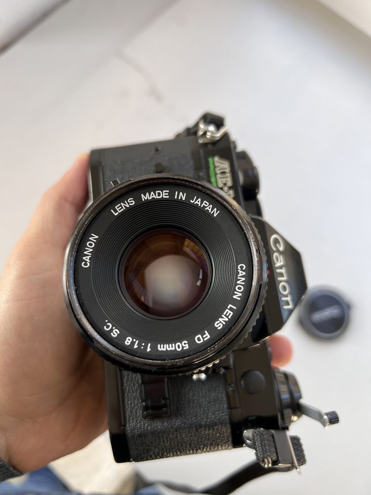 Canon AE1 Program + obiektyw 50mm 1:1.8 S.C