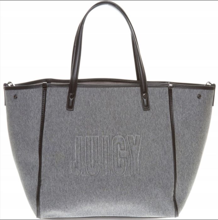 JUICY COUTURE- Torba Arlington Shopper 2w1 szara