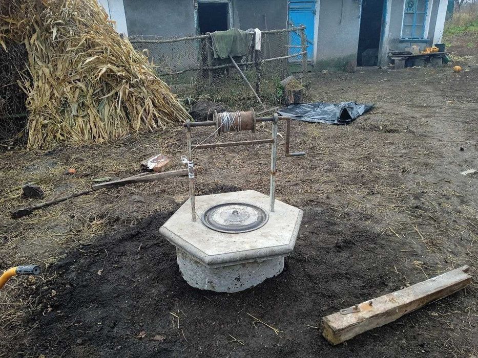 Копка криниць. Ремонт криниць, чистка, поглиблення. Земляні роботи