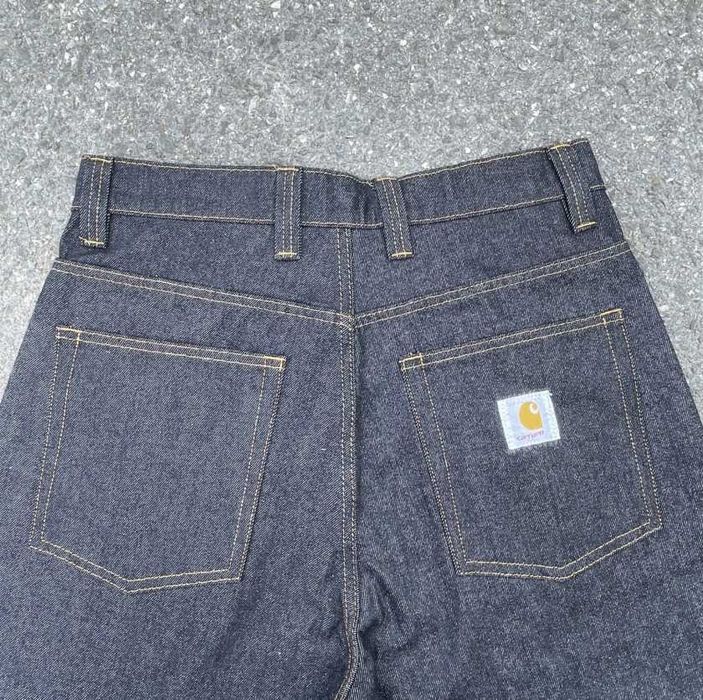 Carhartt WIP Brandon Pants – Blue Rinsed – Tamanho W36