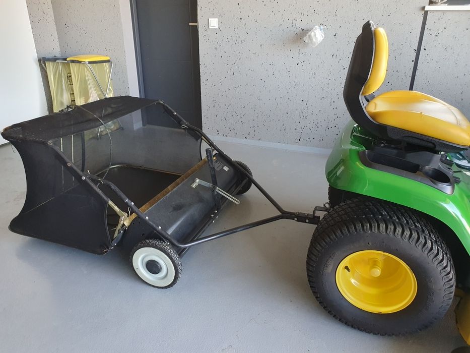 John deere x380,v2 Kawasaki 23HP x350 x540 + gratis zbieracz do trawy