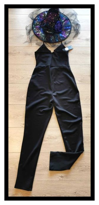 Nowy! Długi Kombinezon Boohoo (XS/S) #imprezowy #halloween #czarownica