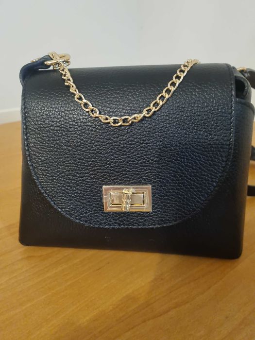 Nowa skórzana torebka Ryłko