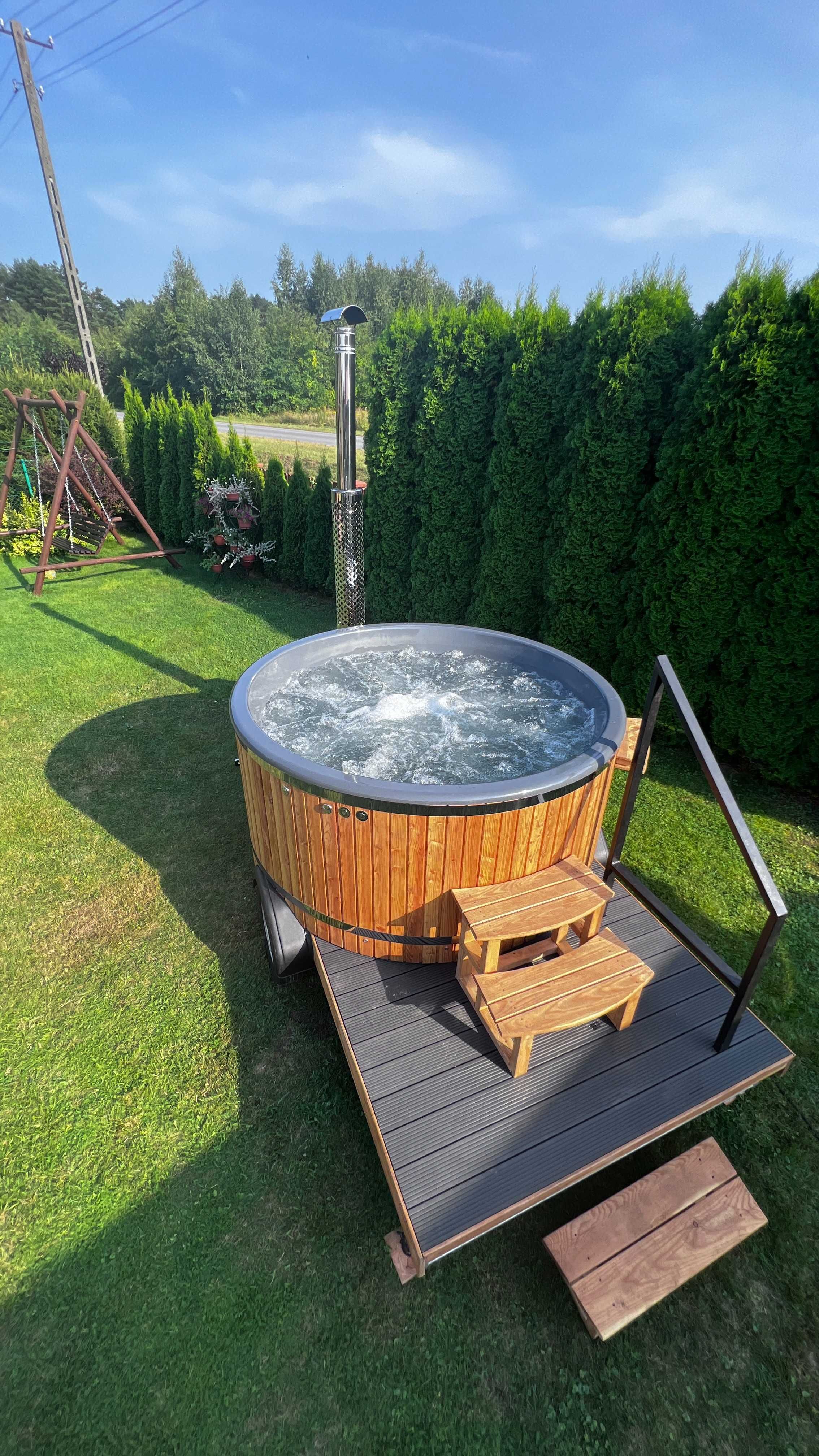 Bania/jacuzzi, sauna pomysł na imprezę-panieński kawalerski morsowanie