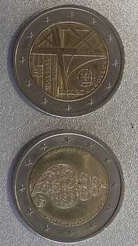 Duas moedas de 2€