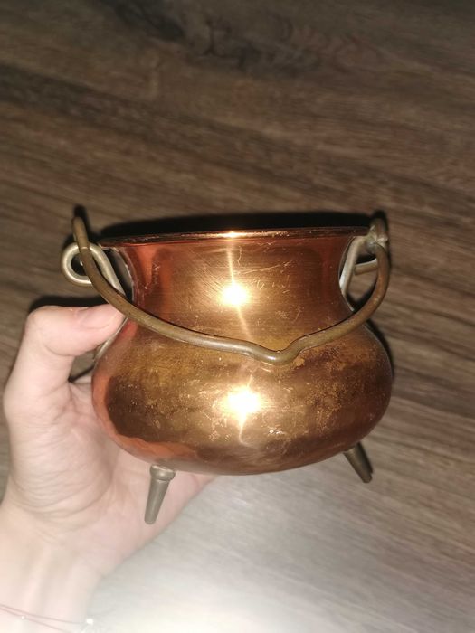 Мідний казанок вінтаж