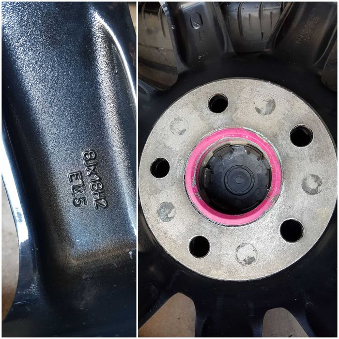 Koła letnie Sat21 Audi A3 A4 A6 8x18 et45 5x112 opony 225/40/18 z 2019