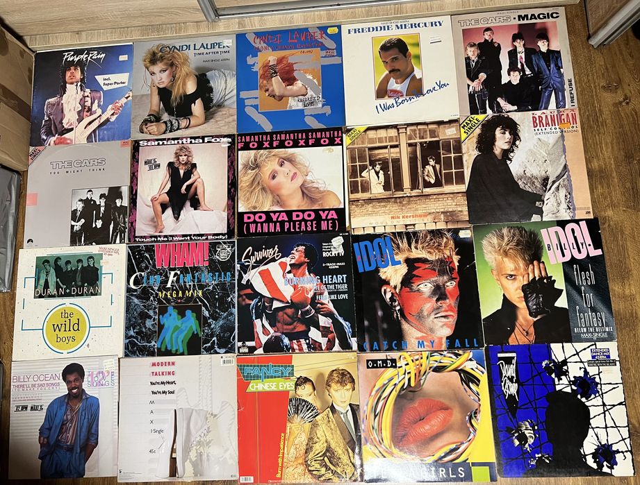 Pakiet 220 winyli Rock Dance Italo Disco Pop Break