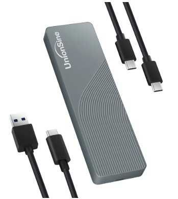 Корпус для SSD Dual Protocol M2 NVMe/SATA до 10Gbps M.2 Type C MD202