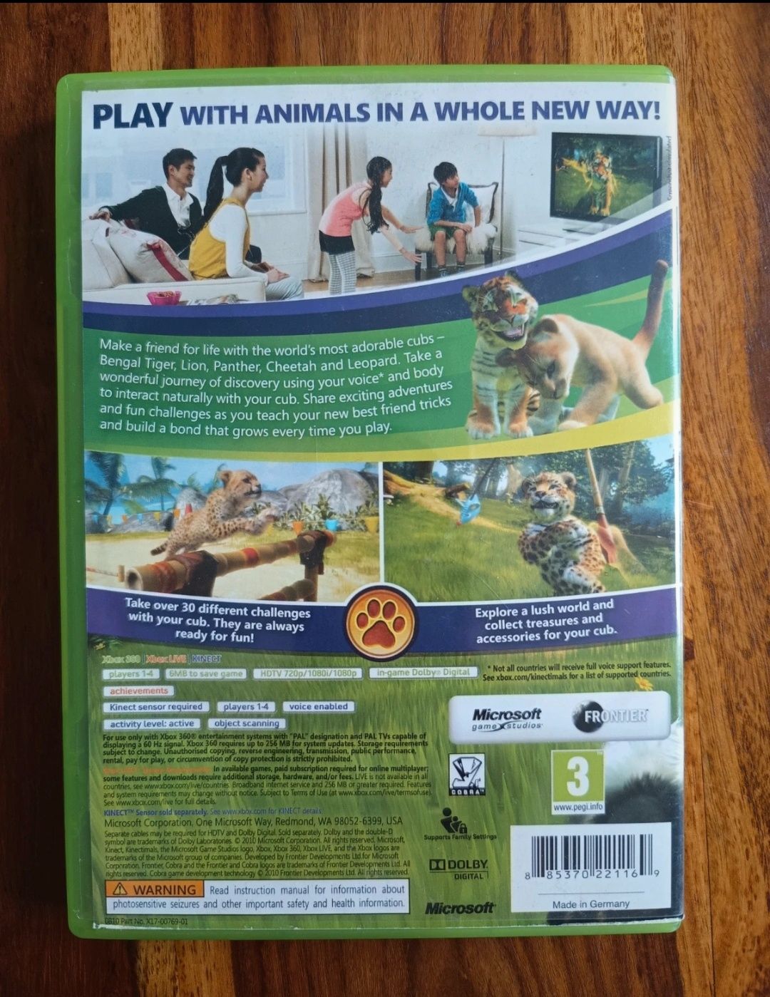 Gra Kinectimals Xbox 360