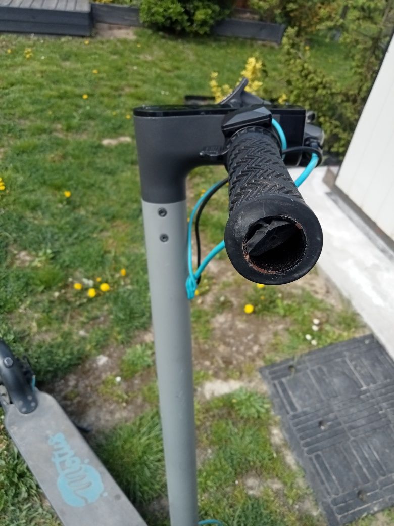 Motus Scooty 10 Lite – hulajnoga elektryczna | szaro-niebieska | 350W