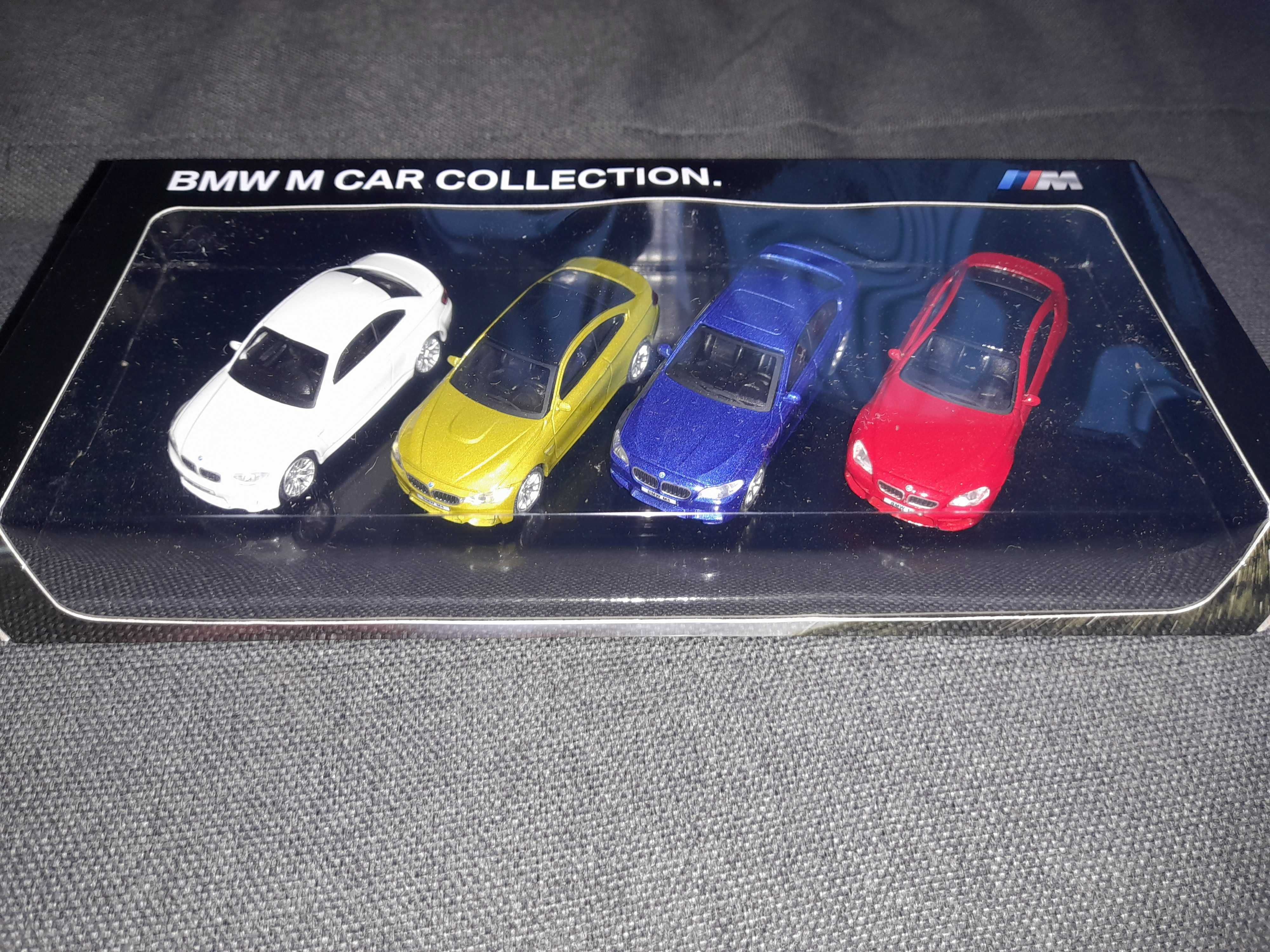 Zestaw miniatur BMW M Car Collection M1 M4 M5 M6