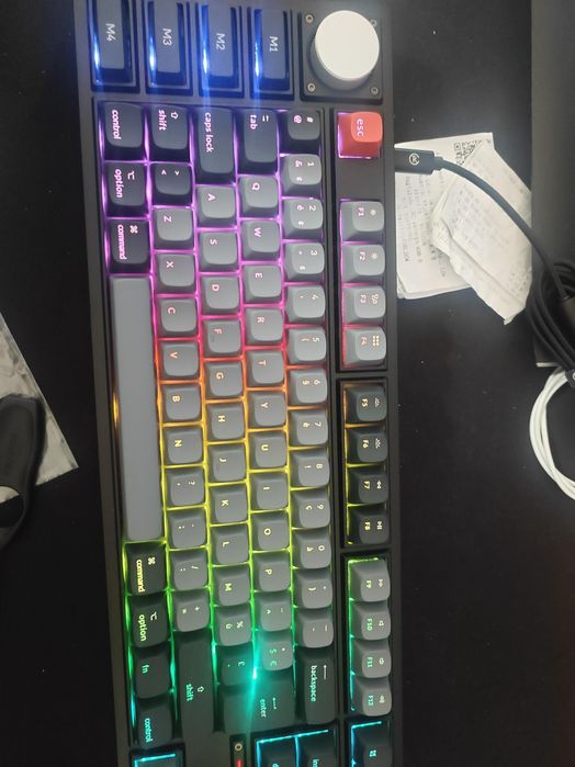 Teclado mecânico Keychron Q3 Pro novo