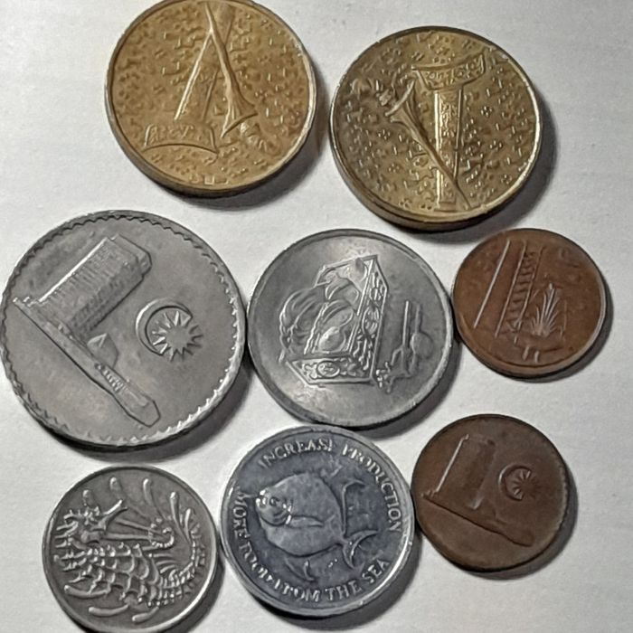 Продам монеты Сингапур/Малайзия. игшапур